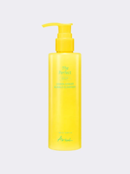 Осветляющий гель для умывания с экстрактом лимона Ariul The perfect Lemon Ginger Bubble Cleanser