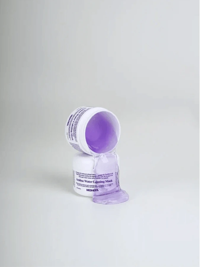 Успокаивающая смываемая маска с азуленом MEDI-PEEL Azulene Water Calming Mask
