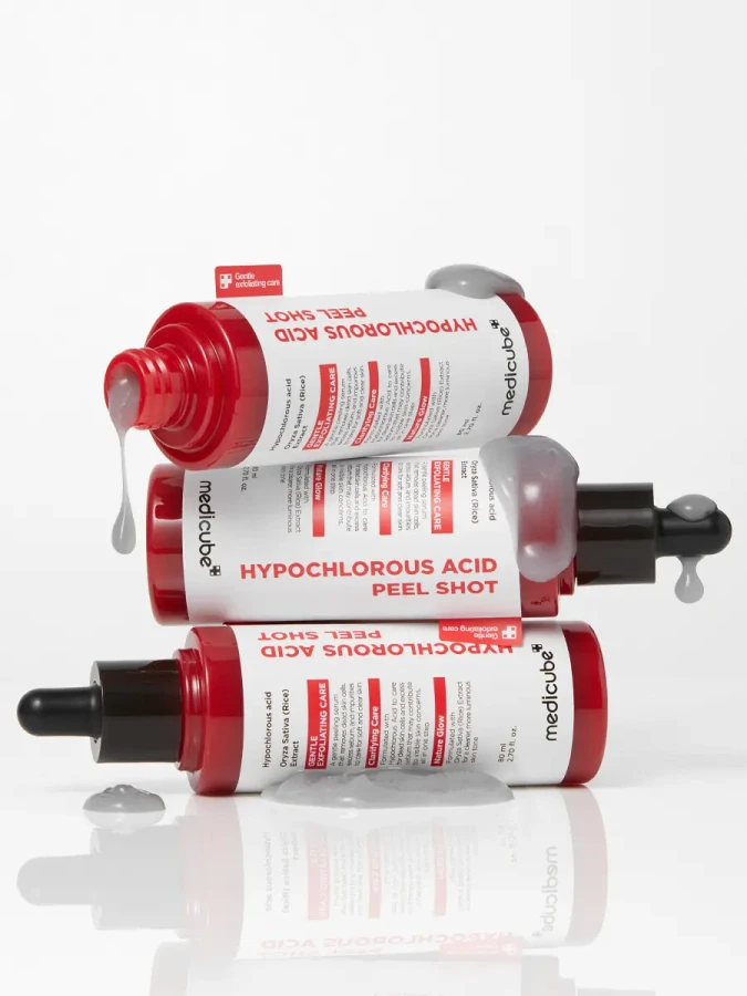 Мягкая пилинг-скатка с гипохлоритной кислотой Medicube Hypochlorous Acid Peel Shot