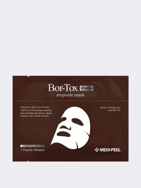 Антивозрастная тканевая маска с эффектом ботокса MEDI-PEEL Bor-Tox Ampoule Mask
