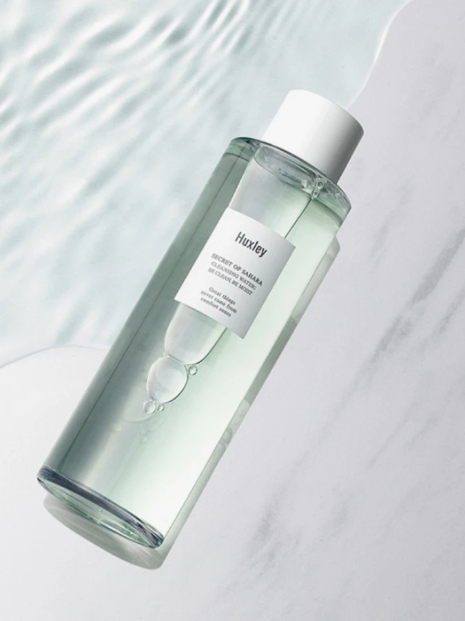 Очищающая вода для снятия макияжа Huxley Secret of Sahara Cleansing Water Be Clean Be Moist