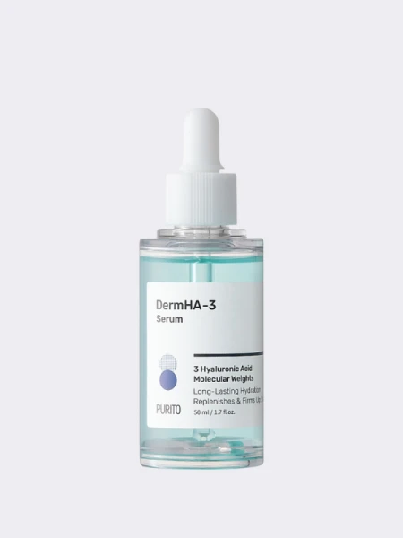 Интенсивно увлажняющая сыворотка с гиалуроновой кислотой PURITO DermHA-3 Serum Интенсивно увлажняющая сыворотка с гиалуроновой кислотой PURITO DermHA-3 Serum