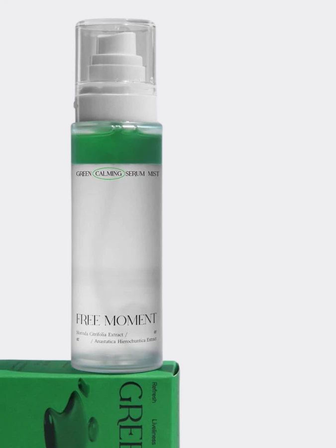 Двухфазный мист для лица с растительными экстрактами Dr.Althea Free Moment Green Calming Serum Mist