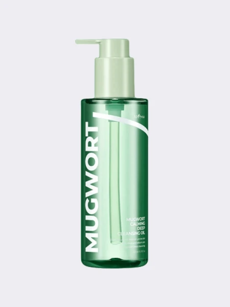 Глубокоочищающее гидрофильное масло с экстрактом полыни IsNtree Mugwort Calming Deep Cleansing Oil Глубокоочищающее гидрофильное масло с экстрактом полыни IsNtree Mugwort Calming Deep Cleansing Oil