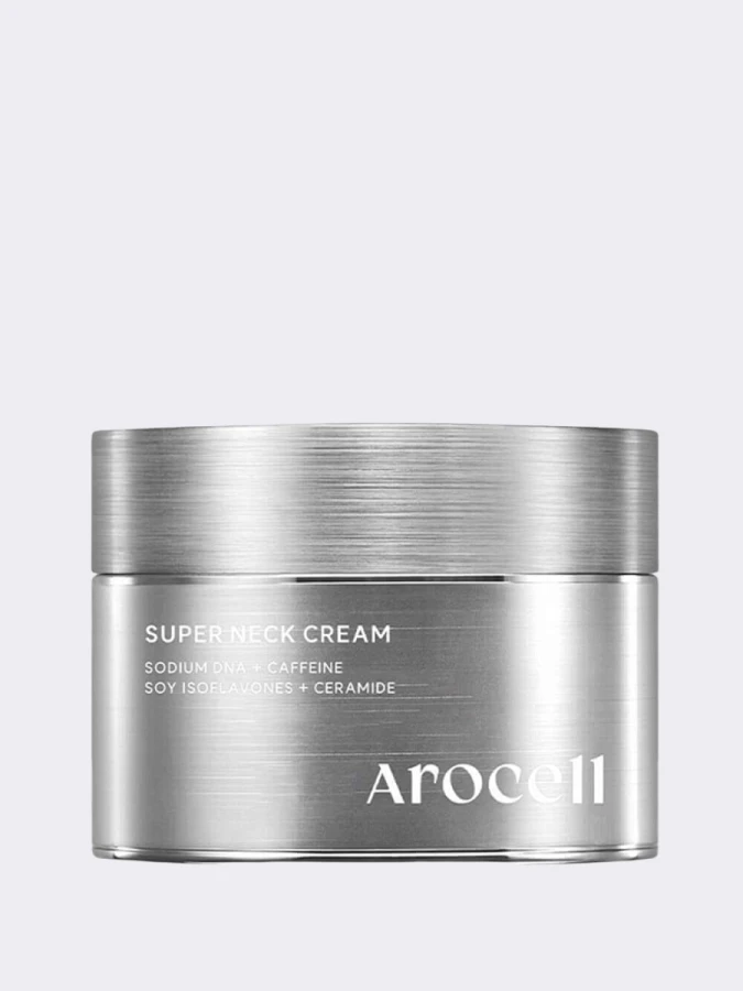 Разглаживающий крем для шеи и зоны декольте с ПДРН Arocell Super Neck Cream