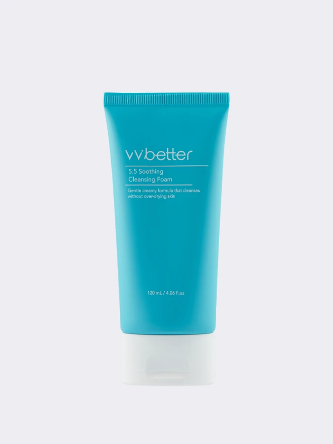 Успокаивающая пенка с растительными экстрактами VVBETTER pH5.5 Soothing Cleansing foam
