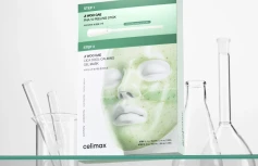 Набор двухступенчатых гидрогелевых масок экстрактом центеллы Celimax Ji Woo Gae Cica PHA Peel 2-step Gel Mask
