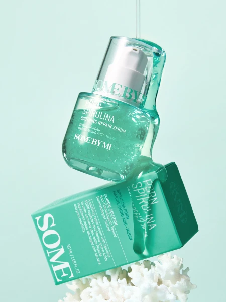 Восстанавливающая сыворотка с экстрактом спирулины и ПДРН Some By Mi PDRN Spirulina Soothing Repair Serum