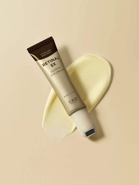 Разглаживающий крем-роллер для век с ретиналем CKD Retinal 5X Guasha Eye Cream