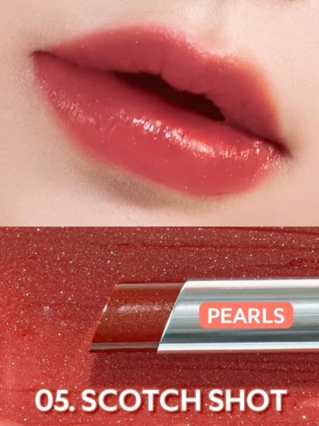 Тающий оттеночный бальзам для губ TIRTIR Waterism Glow Melting Balm 05 Scotch Shot