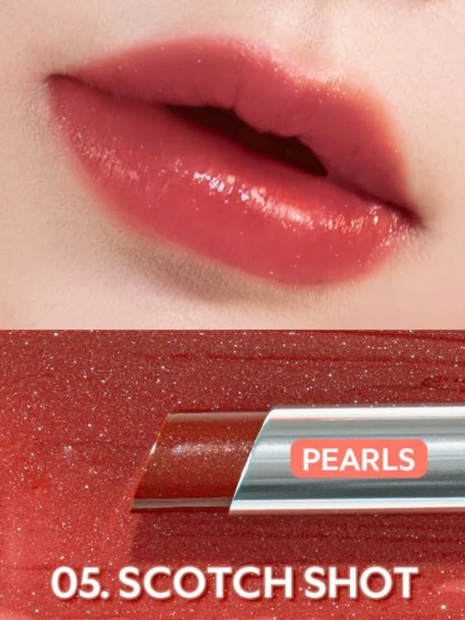 Тающий оттеночный бальзам для губ TIRTIR Waterism Glow Melting Balm 05 Scotch Shot