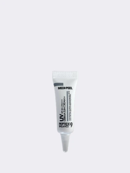 МИНИ Увлажняющий солнцезащитный крем с пептидами MEDI-PEEL Peptide 9 Balance UV Derma Sun Cream SPF50+ PA++++ МИНИ Увлажняющий солнцезащитный крем с пептидами MEDI-PEEL Peptide 9 Balance UV Derma Sun Cream SPF50+ PA++++