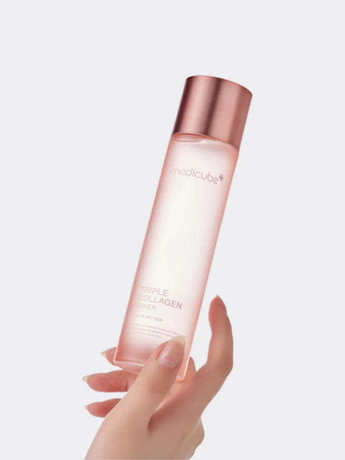 Укрепляющий тонер для лица с коллагеном Medicube Triple Collagen Toner 4.0