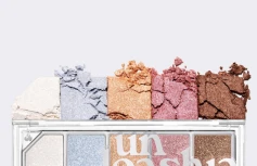 Палетка цветных хайлайтеров UNLEASHIA Mood Shower Face Palette NO.101 Ballerino Shower