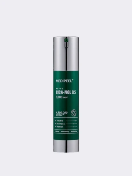 Отшелушивающая сыворотка со спикулами и экстрактом центеллы MEDI-PEEL Phyto Cica-Nol B5 3000 Shot Serum Отшелушивающая сыворотка со спикулами и экстрактом центеллы MEDI-PEEL Phyto Cica-Nol B5 3000 Shot Serum