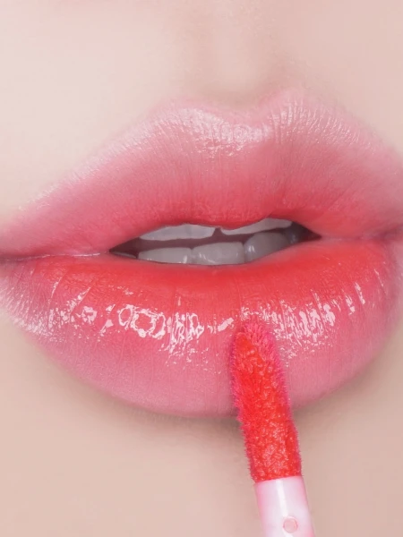 Глянцевый тинт для губ HOLIKA HOLIKA Heart Crush Glow Tint Air 04 Bubbly