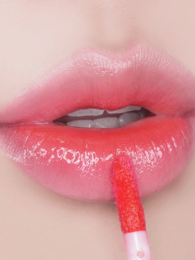 Глянцевый пигмент для губ HOLIKA HOLIKA Heart Crush Glow Tint Air 04 Bubbly