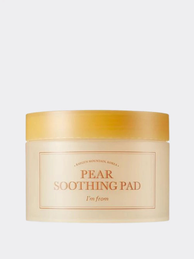 Охлаждающие и успокаивающие тонер-пэды I'm from Pear Soothing Pad