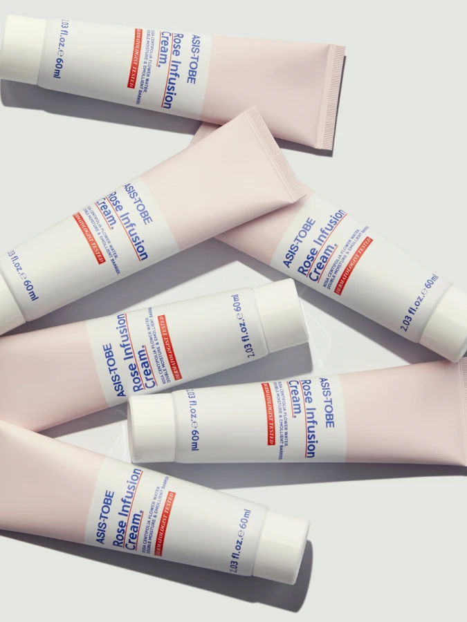 Увлажняющий крем для лица с экстрактом розы ASIS-TOBE Rose Infusion Сream