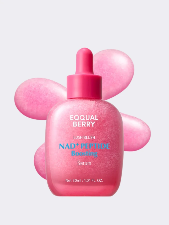 Разглаживающая сыворотка с пептидами EQQUALBERRY NAD+ Peptide Boosting Serum