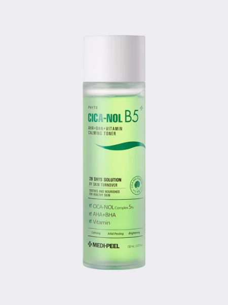 Успокаивающий тонер для лица MEDI-PEEL Phyto Cica-Nol B5 AHABHA Vitamin Calming Toner Успокаивающий тонер для лица MEDI-PEEL Phyto Cica-Nol B5 AHABHA Vitamin Calming Toner