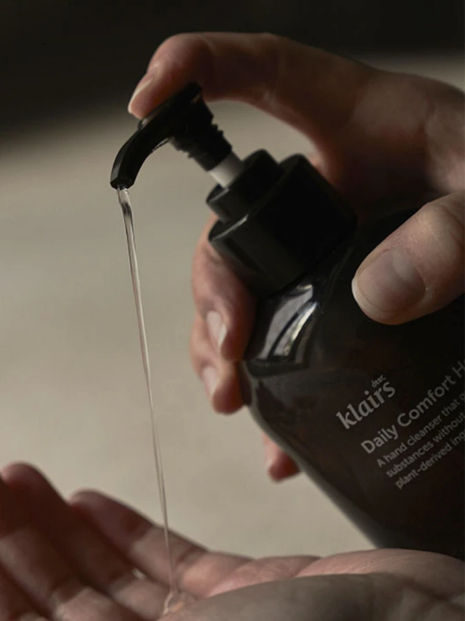 Отшелушивающее жидкое мыло для рук без запаха Dear, Klairs Daily Comfort Hand Wash