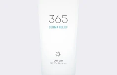 Успокаивающий солнцезащитный крем с растительными экстрактами Round Lab Derma Relief Sun Cream SPF50+ PA++++