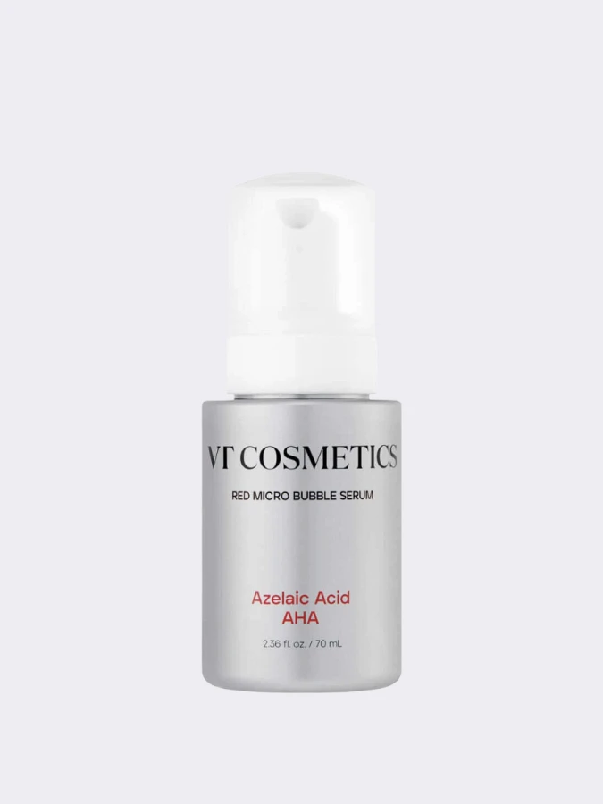 Отшелушивающая пузырьковая сыворотка с кислотами VT Az AHA Red Micro Bubble Serum