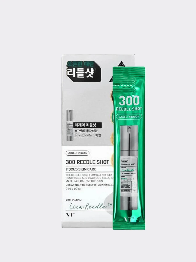 Сет стиков-саше с усиленной сывороткой-бустером со спикулами VT Reedle Shot 300 Stick Pouch Set