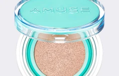 Тональный кушон с матовым финишем AMUSE Meta Fixing Vegan Cushion SPF 45 PA++ 1.5 Natural