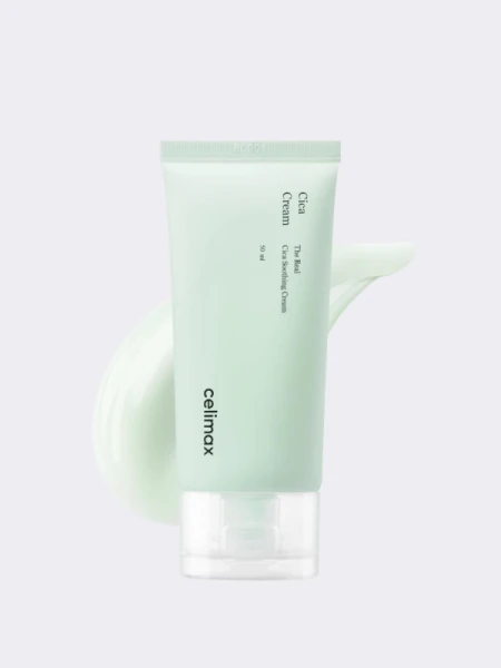 Успокаивающий крем с экстрактом центеллы азиатской Celimax The Real Cica Soothing Cream