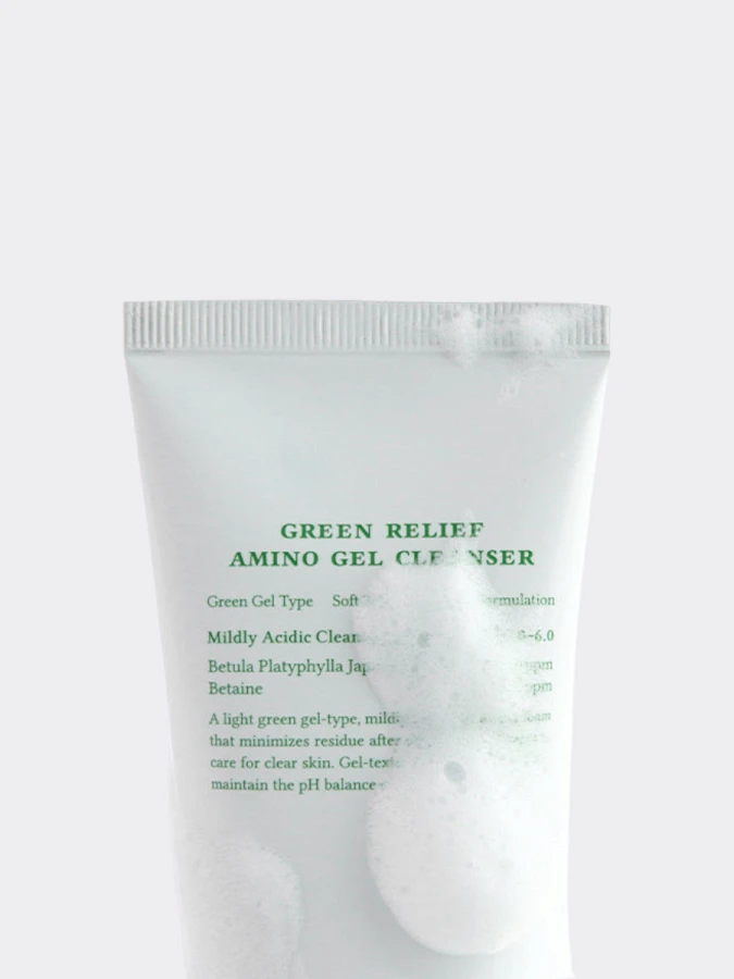 Гелевая пенка для умывания с аминокислотами Dr.Althea Green Relief Amino Gel Cleanser