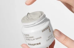 Глиняная маска для сужения пор с вулканическим пеплом innisfree Super Volcanic Pore Clay Mask