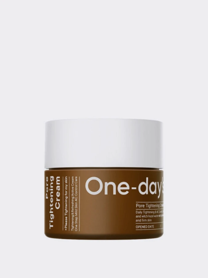 Себорегулирующий крем для сужения пор с экстрактом гамамелиса One-Day's You Pore Tightening Cream
