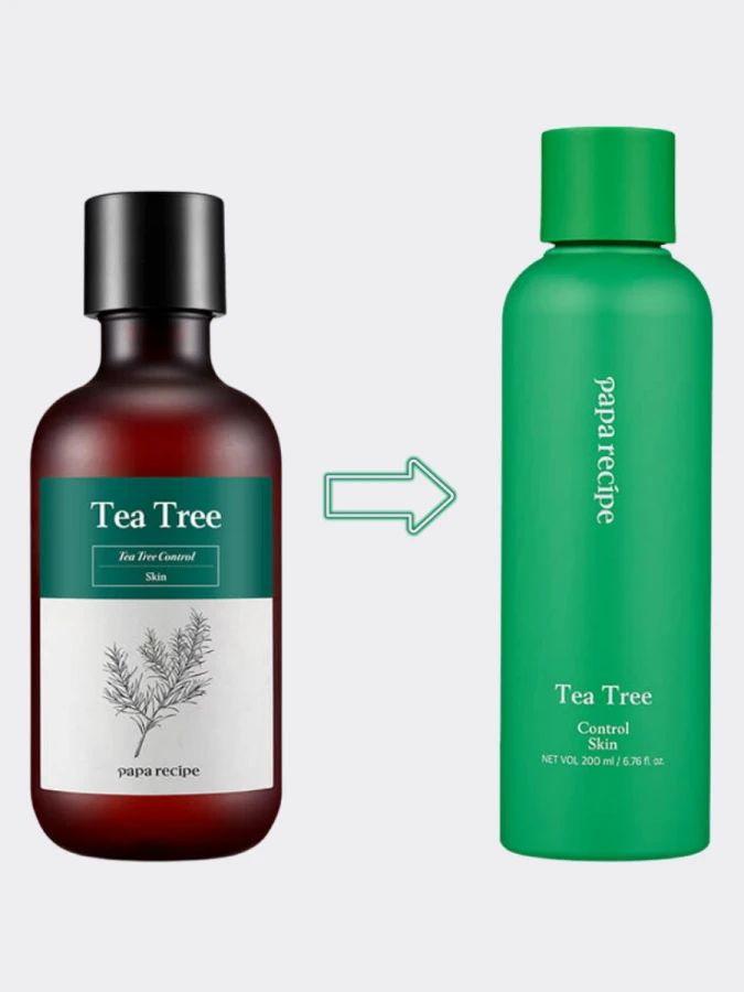 Успокаивающий тонер для лица с экстрактом чайного дерева (ребрендинг) Papa Recipe Tea Tree Control Skin