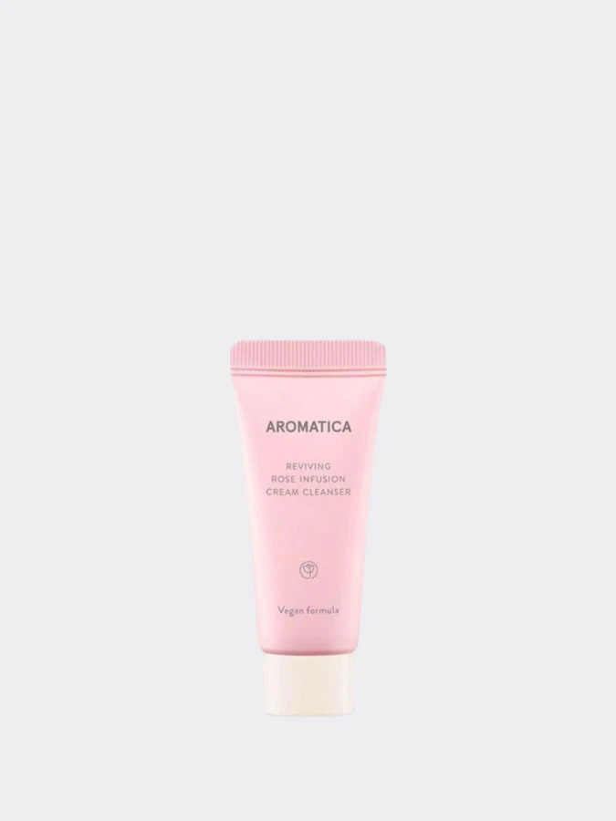 МИНИ Кремовая пенка для умывания с экстрактом розы AROMATICA Rose Absolute Cream Cleanser