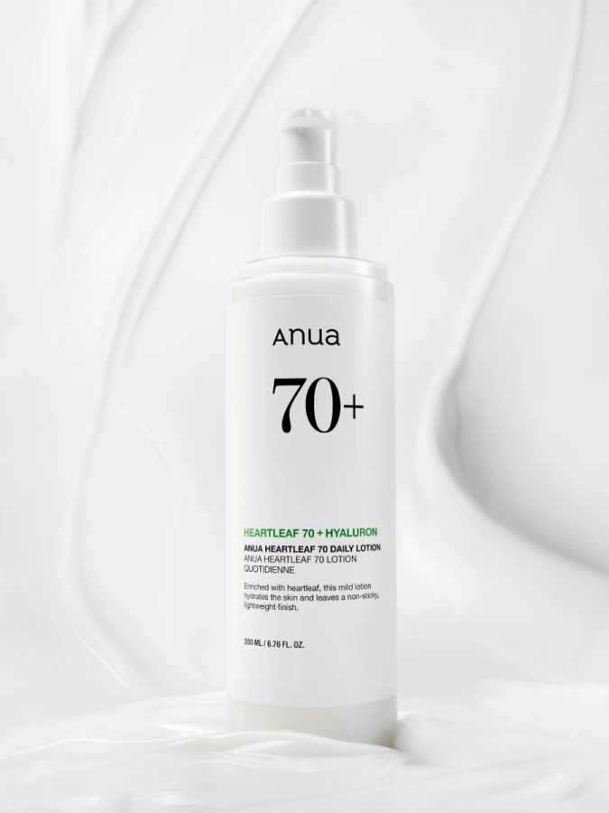Успокаивающий лосьон-эмульсия для лица с экстрактом хауттюйнии ANUA Heartleaf 70% Daily Lotion
