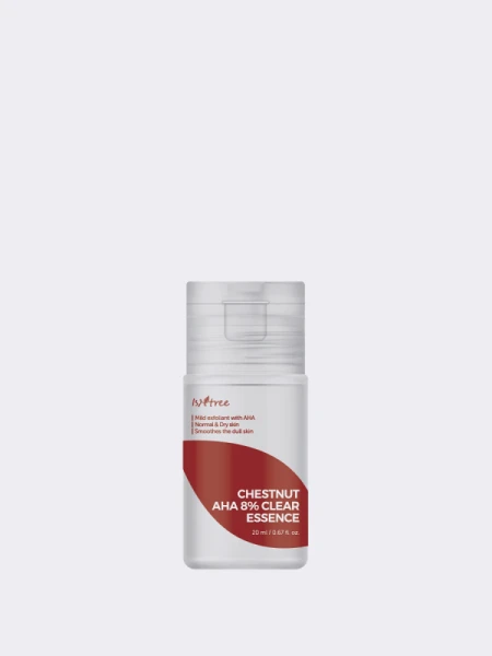 МИНИ Отшелушивающая эссенция IsNtree Chestnut AHA 8% Clear Essence МИНИ Отшелушивающая эссенция IsNtree Chestnut AHA 8% Clear Essence