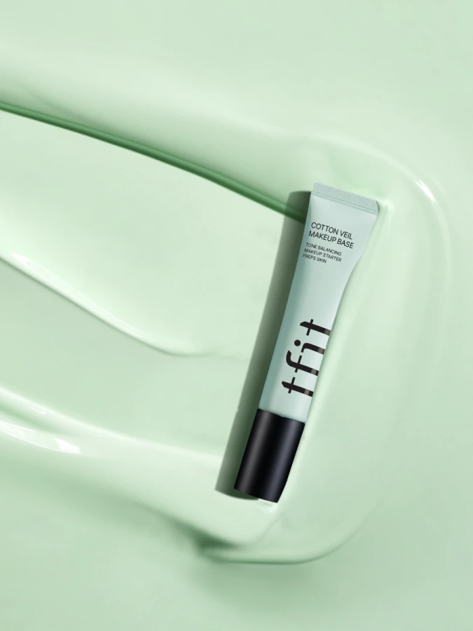 Тонирующая база под макияж TFIT Cotton Veil Makeup Base 01 Pure Green