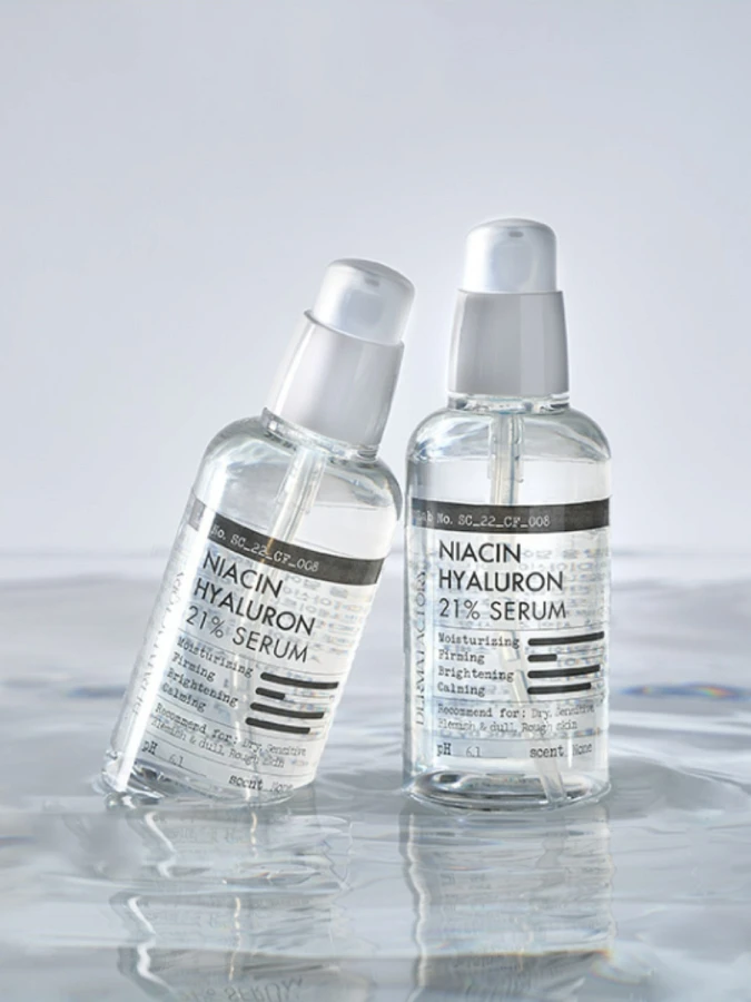 Сыворотка для ровного тона кожи Derma Factory Niacin Hyaluron 21% Serum