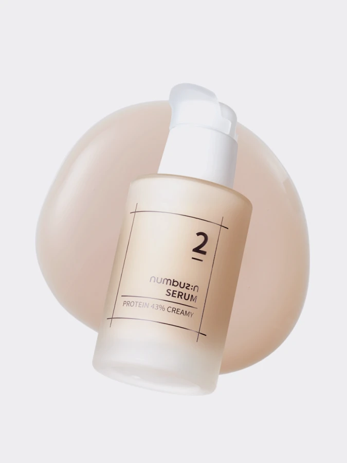 Укрепляющая кремовая сыворотка с протеиновым комплексом Numbuzin No.2 Protein 43% Creamy Serum