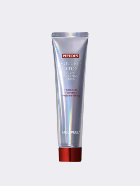 Разглаживающая маска-плёнка для лица с пептидным комплексом MEDI-PEEL Volume Bio Tox Glow Wrapping Mask Pro Разглаживающая маска-плёнка для лица с пептидным комплексом MEDI-PEEL Volume Bio Tox Glow Wrapping Mask Pro