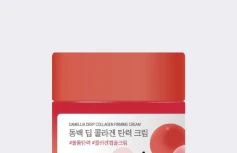 Укрепляющий крем для лица с экстрактом камелии Round Lab Camellia Deep Collagen Firming Cream