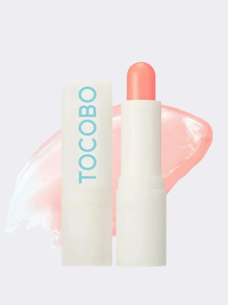 Увлажняющий оттеночный бальзам для губ в светлом коралловом оттенке TOCOBO Glow Ritual Lip Balm 001 Coral Water