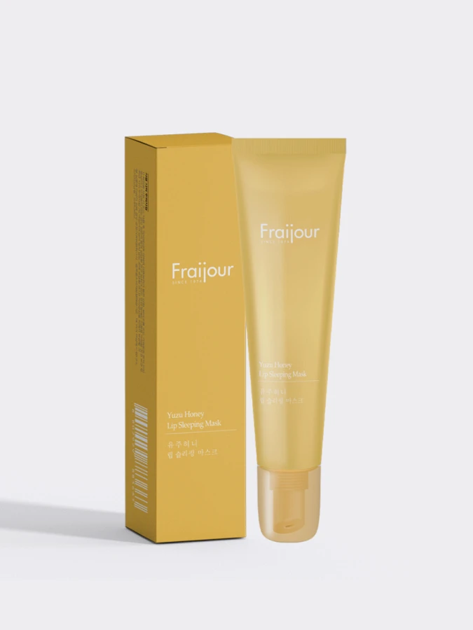 Питательная ночная маска для губ с прополисом и юдзу Fraijour Yuzu Honey Lip Sleeping Mask