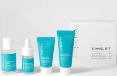 Набор миниатюр для ухода за кожей с пептидами VVBETTER 4 Step Blue Line Travel Kit