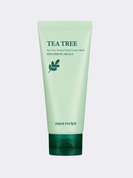 Противовоспалительная глиняная маска с экстрактом чайного дерева Papa Recipe Tea Tree Control Mud Cream Mask Противовоспалительная глиняная маска с экстрактом чайного дерева Papa Recipe Tea Tree Control Mud Cream Mask