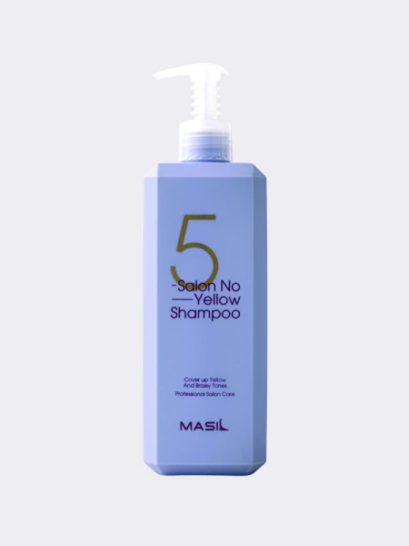 Оттеночный шампунь для осветленных волос Masil 5 Salon No Yellow Shampoo (MAXI) Оттеночный шампунь для осветленных волос Masil 5 Salon No Yellow Shampoo (MAXI)