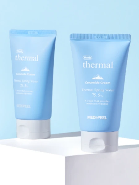 Восстанавливающий крем с термальной водой MEDI-PEEL Herb Thermal Ceramide Cream