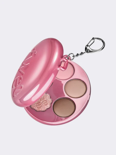 Компактная палетка теней в формате брелка fwee Pocket Eye Palette EP03 Strawberry Whip